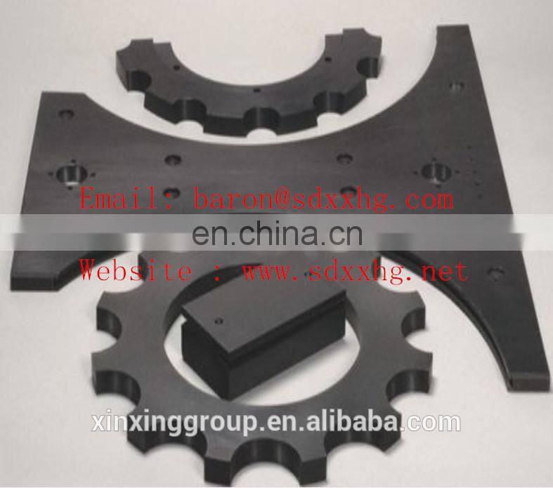 UHMWPE bottling component, UHMWPE star wheel. UHMWPE filing slide