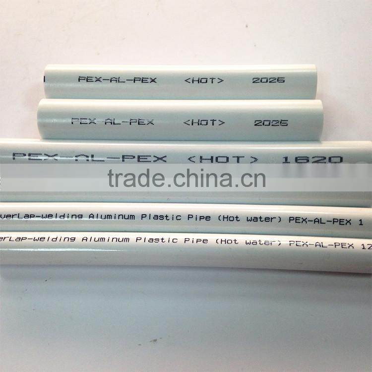 Best quality water / gas supply white pex al pex pipe for underfloor heating pipe system