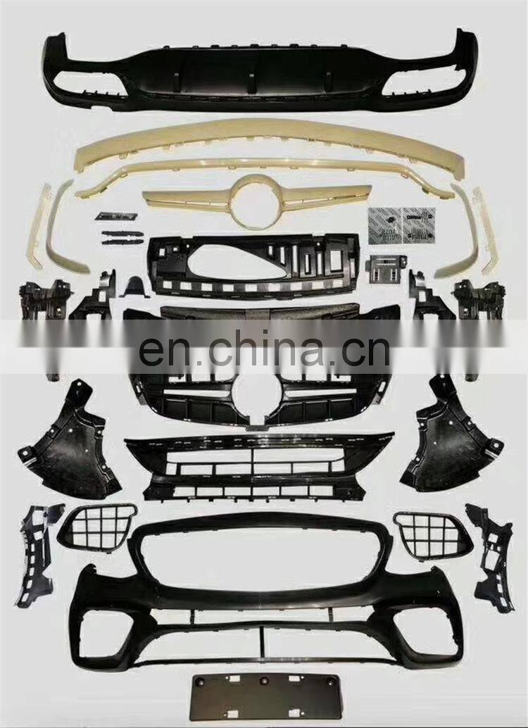 High quality PP material AG E63 stye  body kit for Mercedes Benz E class w213 front bumper rear bumper and side skirts