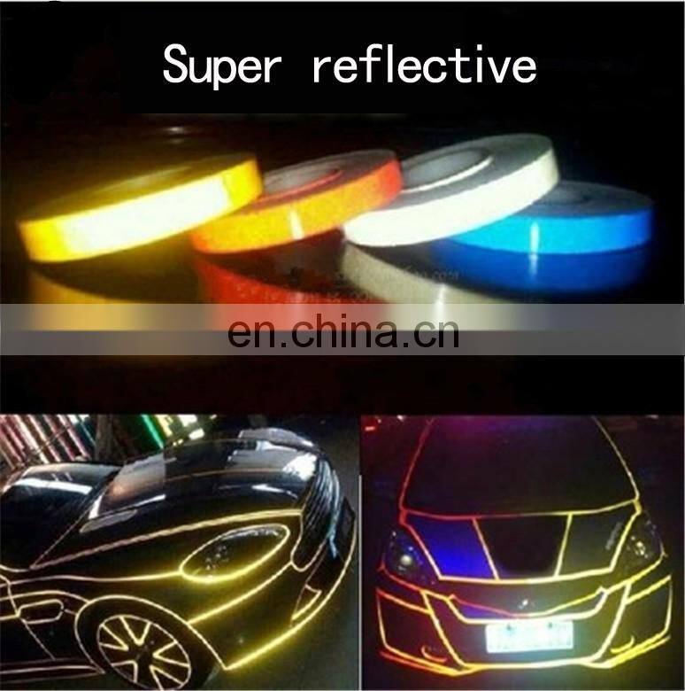Car decoration 1.5cm x 45.7M Motorcycle Reflective Tape Stickers Car Styling For Your Cool Car DIY