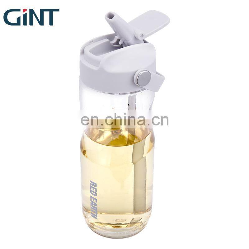 GINT 680ml Durable Summer Best Cold Customer Color Water Bottle with Straw