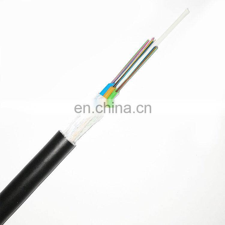 Gel Filled MM 50/125 GYFTY Communication Aerial Fiber Optic Cable Outdoor