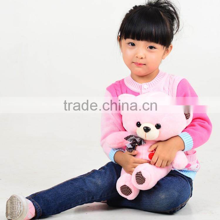 Autumn Cardigan gilrs cotton sweater computer knitting cardigan