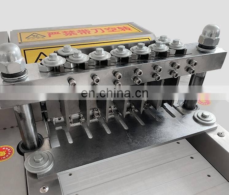 Meat Cuber Meat Dilcer Frozen Pork Cube Cutting Machine Frozen Fish Chicken Beef Cube Dicng and Cutting Machine