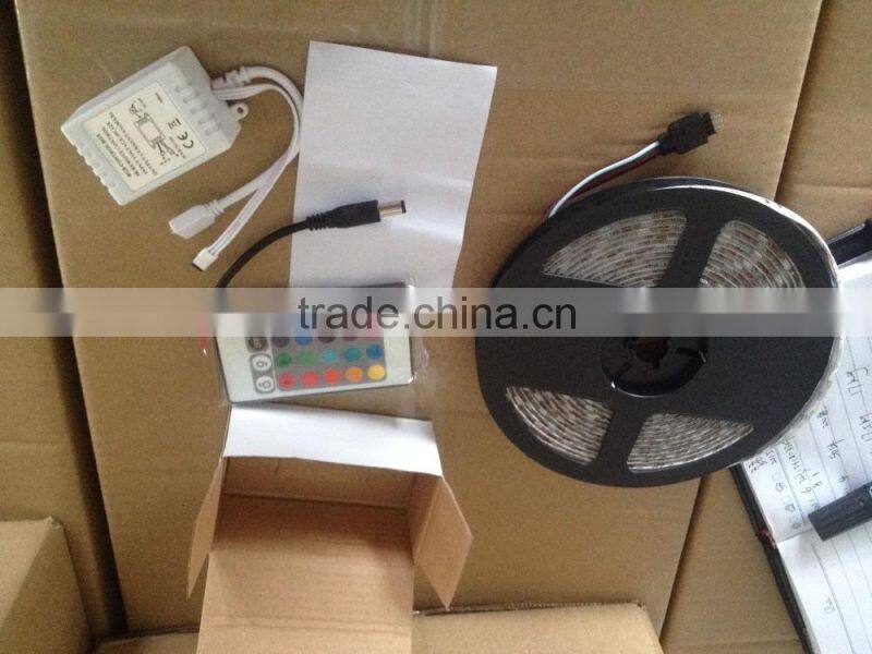 RGB/white/blue/yellow color Waterproof Flexible LED Strip 12v SMD5050