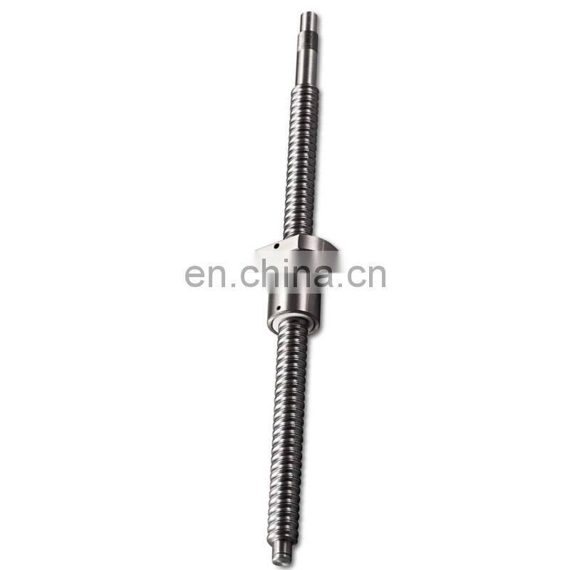 Good performance chrome steel ball screw 1605 length 500 1000 1200 1400 mm