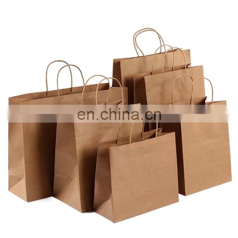 HD330T Fully Automatic Square Bottom Shopping Kraft Paper Bag Making Machine With Twisted Handle Inline price