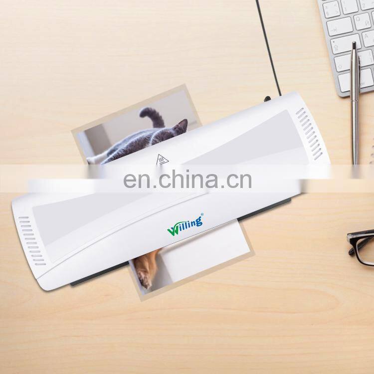 New Design Paper Pouch Lamin A3 A4 Para Plastificar Sheet Hot & Cold Desktop Automatic Laminating Machine