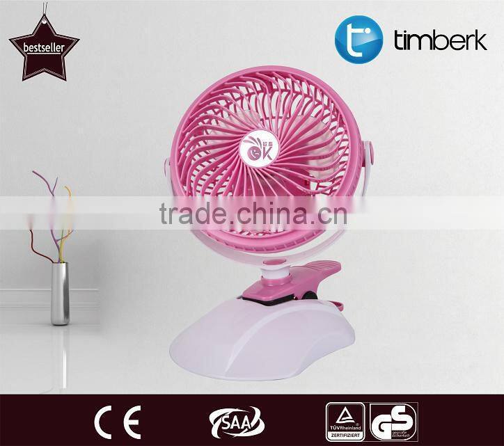 4 Watts cooling charger clip fan / 12 Volt Car USB fan