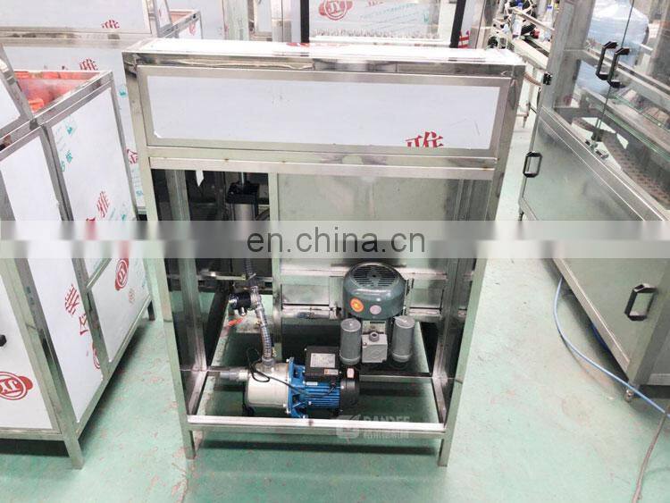Semi automatic 5 gallon bottle barrel cleaning washing machine