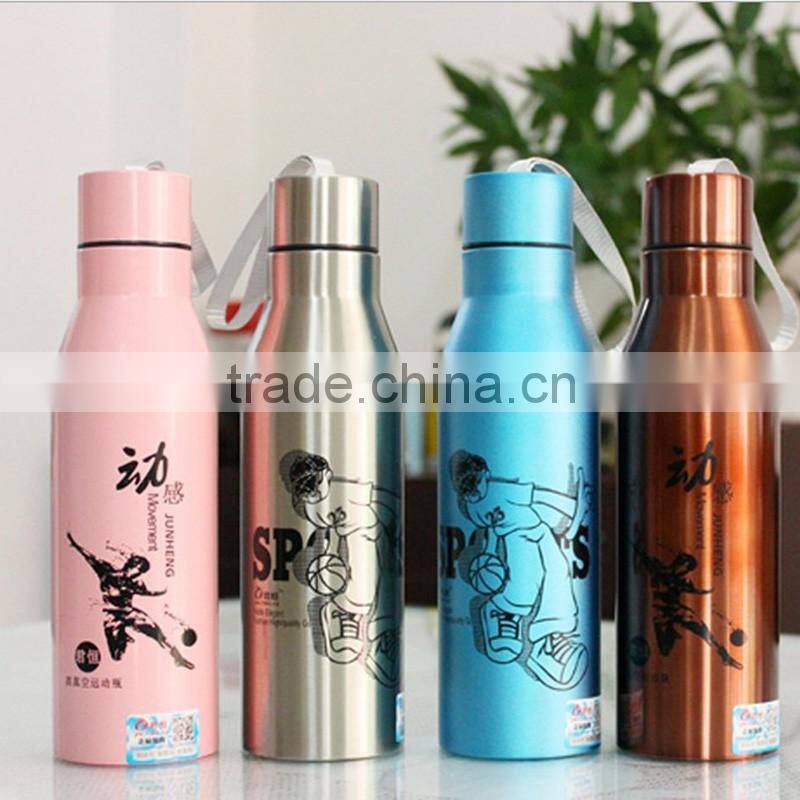 Double wall stainless steel insulated vacuum bottle vacuum bottle medical