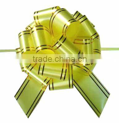 Good Price Yellow Butterfly Pull Bow Wedding Bow,Car Bow For Decoration