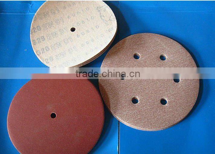 velcro backed abrasive disc for metal