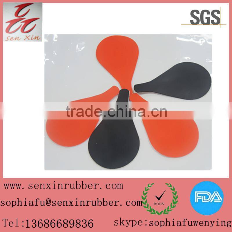 3M Red/Black Adhesive Silicone Rubber Feet Silicone Pads