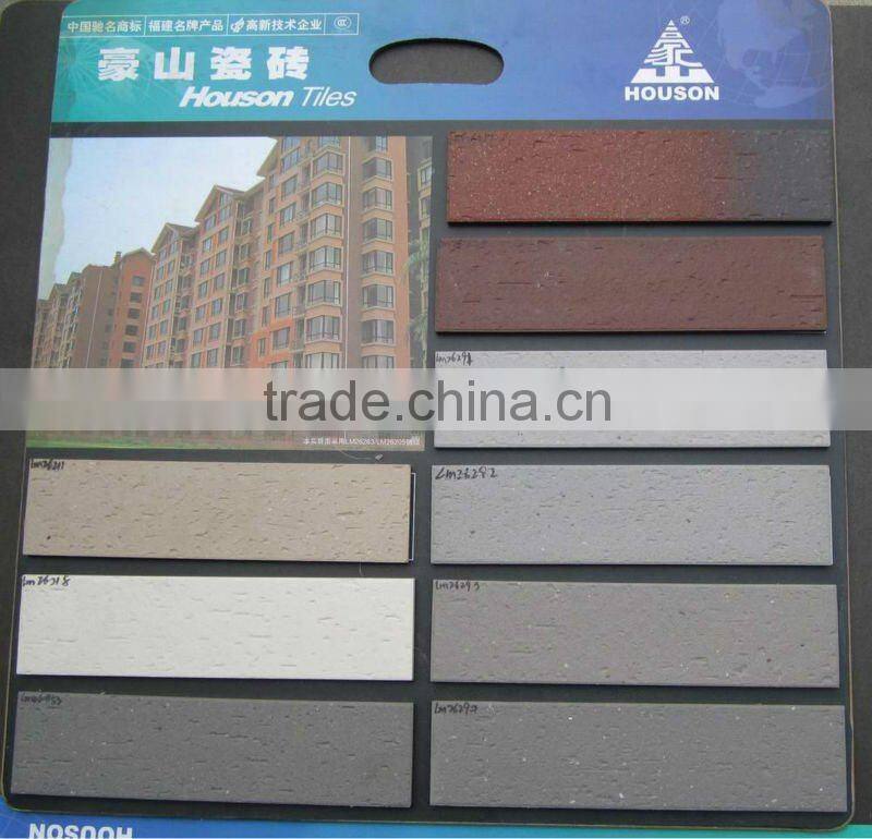 Houson glazed porcelain tile 60x240mm split tile