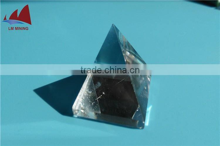 Natural Crystal Quartz Pyramid