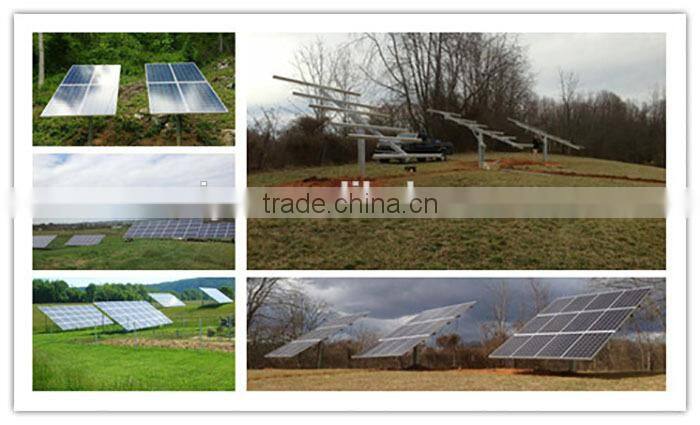 Color Steel Tile Roof Solar System Tile Roof Solar Mounting Tracking System