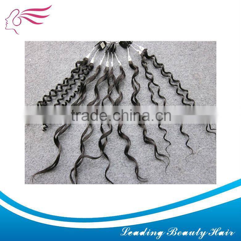 human hair extension curly chart