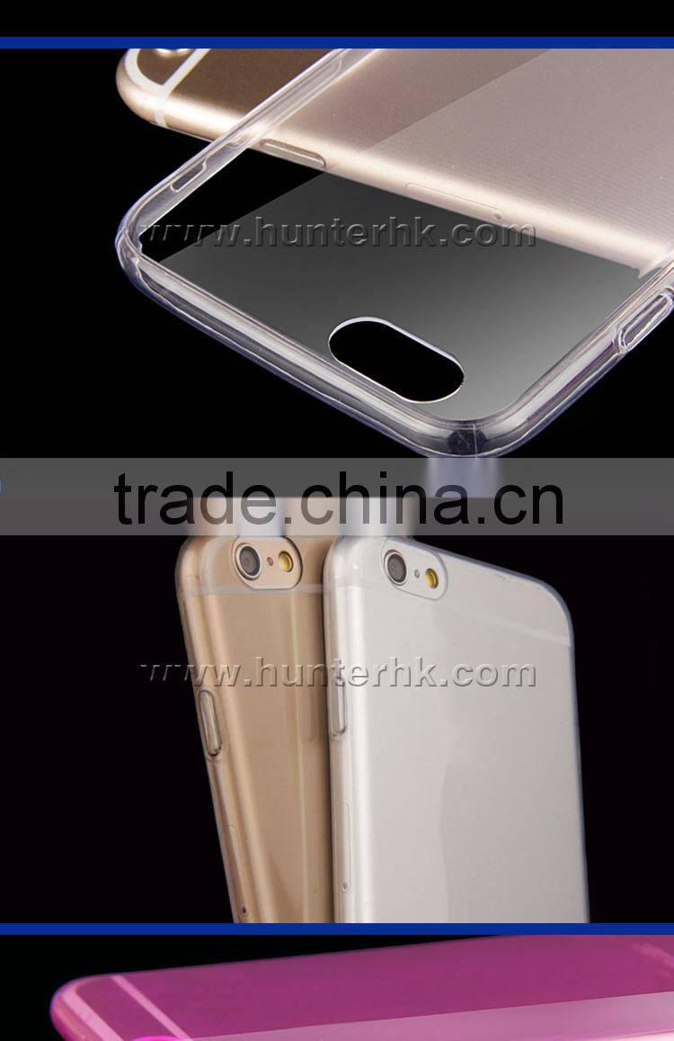Crystal Full Clear TPU Case For iphone6G Plus