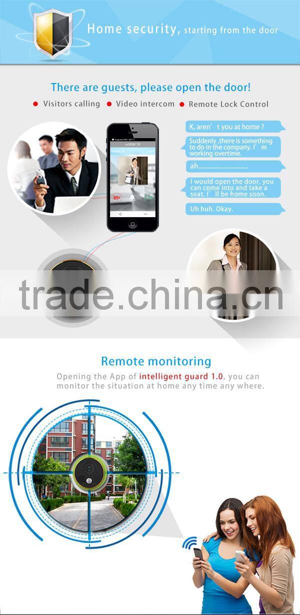 2015 digital wireless video doorbell wifi doorbell camera