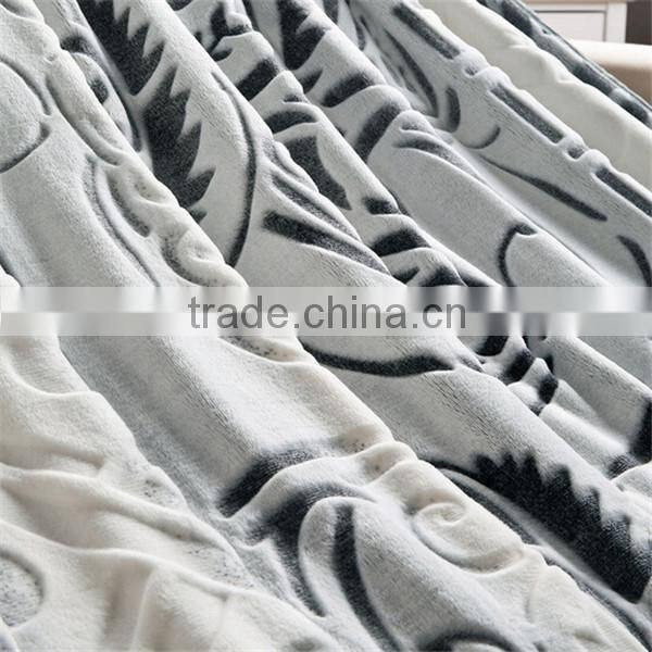 China manufacture home jacquard decor home warm blanket