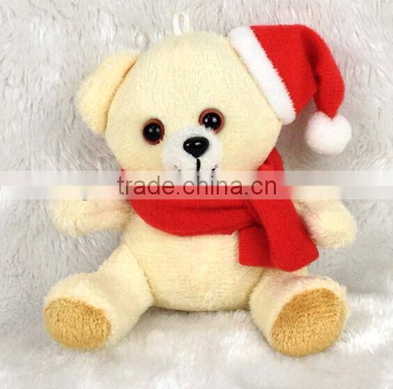 customised santa christmas teddy bear