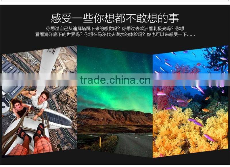 Reality virtual 2016 3dvr virtuality glasses virtual reality equipment VR Park V3 with remote control in whole sales