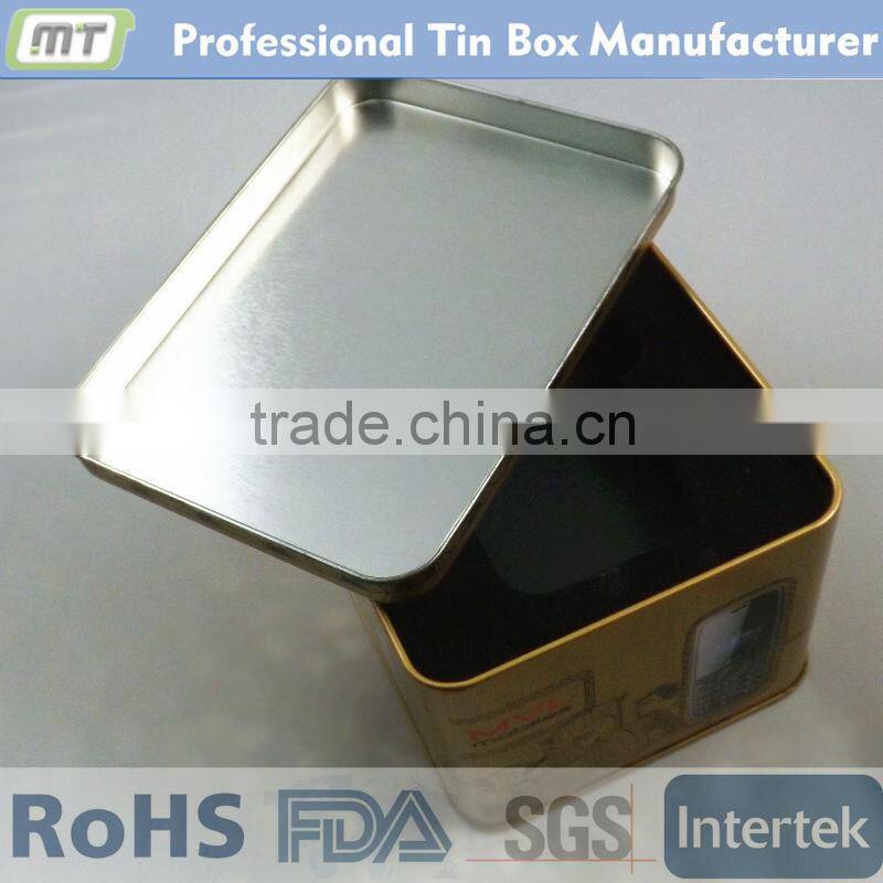 high quality candy tin can food can / empty can