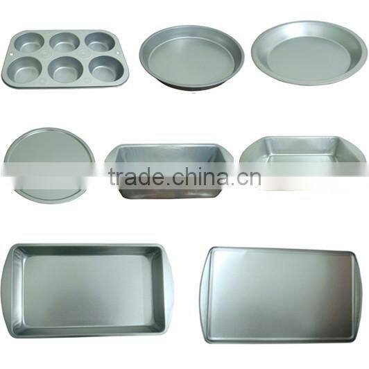 Hot sales tin plate bakeware oblong bake tins for cake making