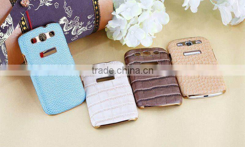 Super real leather case cover for Sumsung galaxy S3 I9300