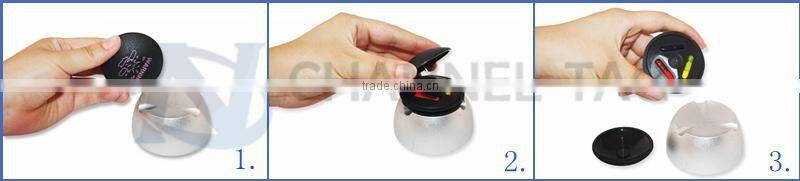 EAS hard tag clothing ani-lost transparent ink tag