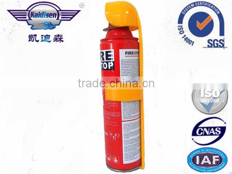1000ml Aerosol type fire extinguisher,spray foam fire stop,car mini fire extinguisher