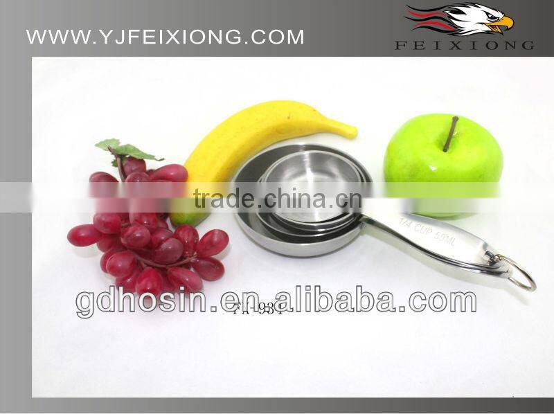 High quality !4pcs plastic measuring spoon set