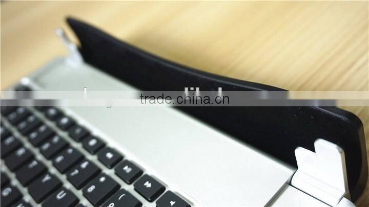 2016 Ultra thin aluminium alloy bluetooth keyboard for iPad 2/3/4 Tablet PC wireless keyboard