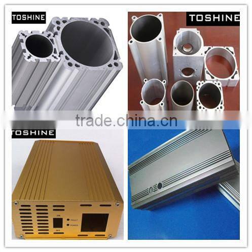 low price hot selling u shape aluminum enclosure/car amplifier shell /extrusion profile