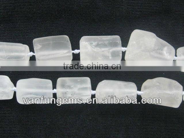 Natural crystal matted tumble