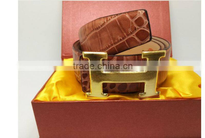 pu timing belt wholesale men PU braided knitted belt