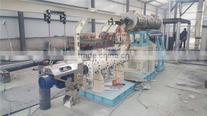 Multi-functional factory price floating fish feed making plant