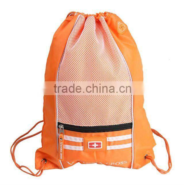 Factory direct! 2016 new ployester cylinder shape sports bag