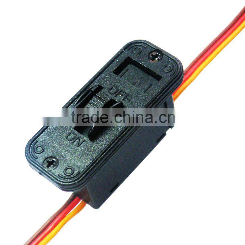 Maytech large mode power supply JR switch rc plane helicopter power on-off