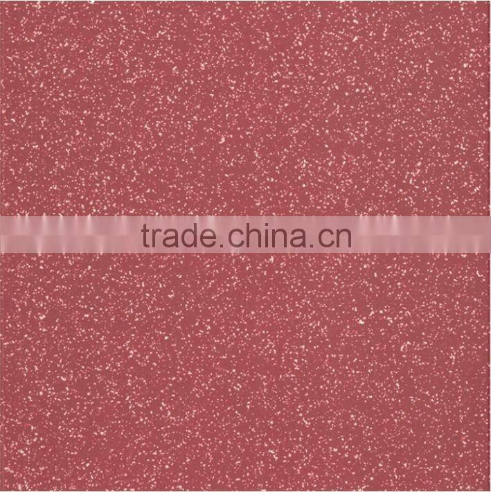 Soluble salt polished porcelain tile