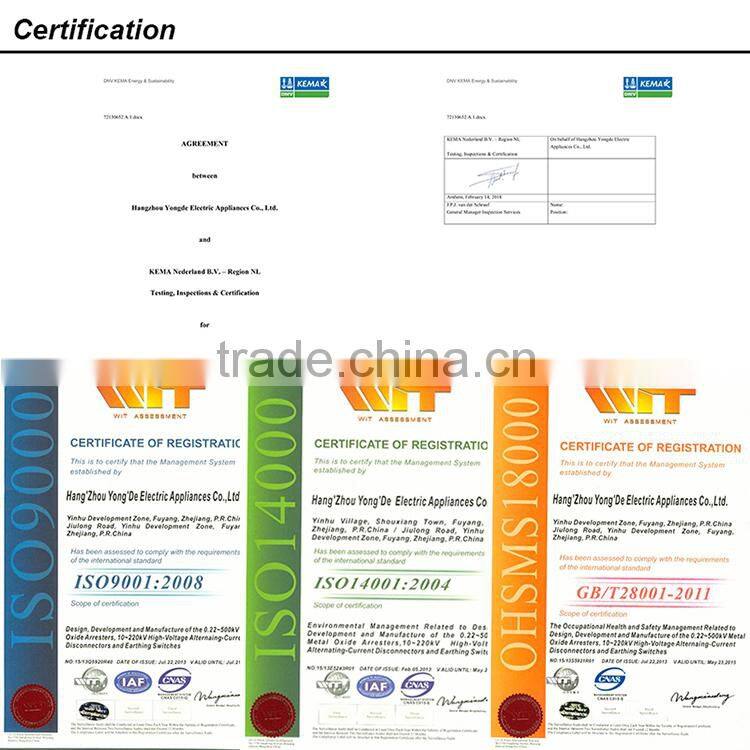 Resistor disc for surge arrestor