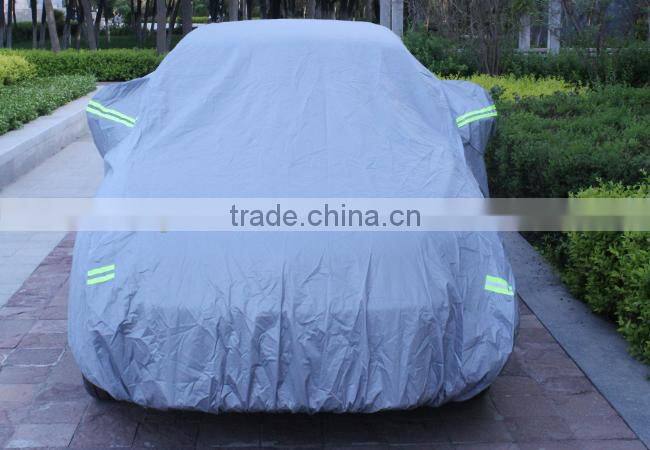 high qualtity aluminium foil car cover silver color