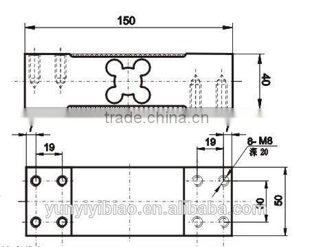 100kg load cells sensor