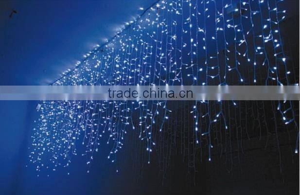 Rgb led icicle lights for Christmas decoration