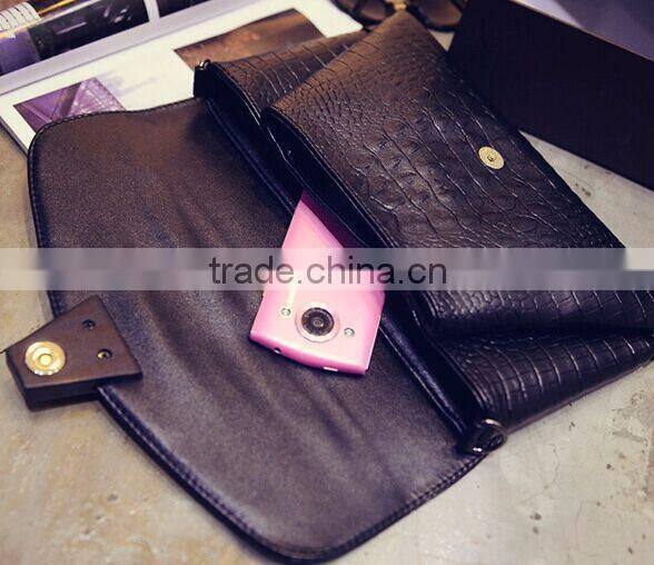 High Quality Human Leather Wallet 2015