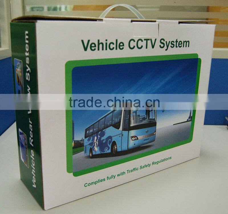 hot sale 7" Monitor and a 120 degree Mounted backup car side view camera system