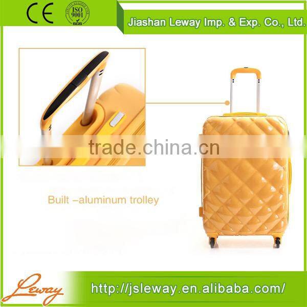 Hot china products wholesale pc + abs trolley bags