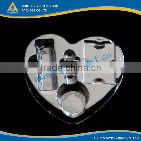 wholesale plastic box with printing folding box for travel adapter customized plastic folding box