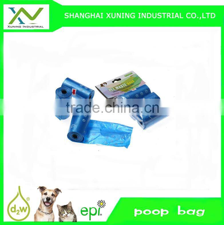 Eco-friendly dog waste bag with cute dispenser